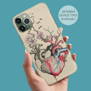 Kunst van liefde Surrealistische anatomische harte iPhone 11 Hoesje