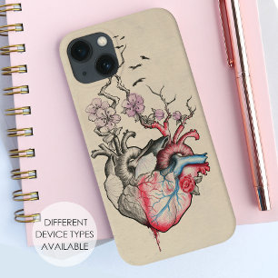 Kunst van liefde Surrealistische anatomische harte iPhone 13 Hoesje