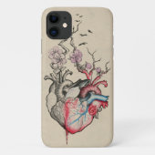 Kunst van liefde Surrealistische anatomische harte Case-Mate iPhone Case (Achterkant)