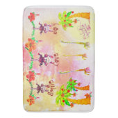 Kunst van Micheal Zion & Stretch Bath Mat (Voorkant Verticaal)