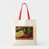Kunst van oude fruitkratlabel, Thurber-kersen Tote Bag (Voorkant)