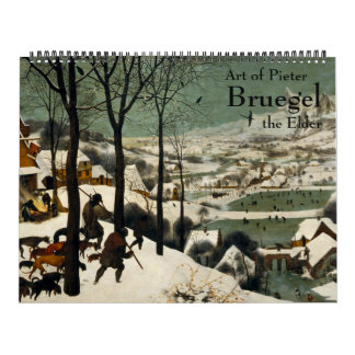 Kunst van Pieter Bruegel de Ouder Kalender