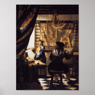 Kunst van schilderen poster