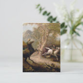 Kunst van Sleepy Hollow Briefkaart (Staand voorkant)