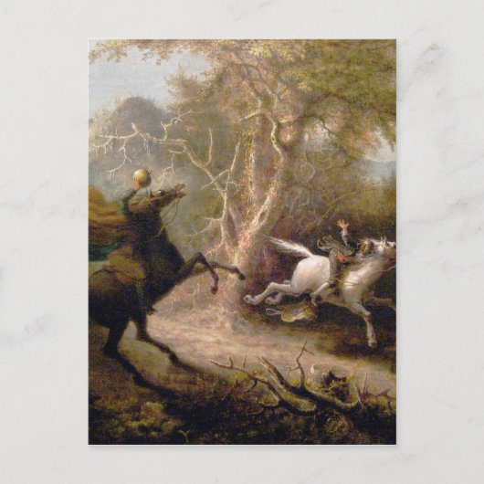 Kunst van Sleepy Hollow Briefkaart (Voorkant)