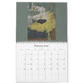 Kunst van Toulouse-Lautrec Kalender (Feb 2026)