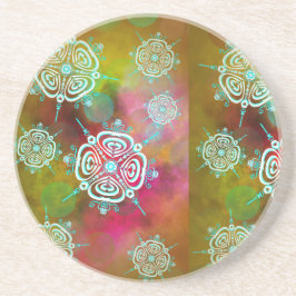 Kunst van Uche Zandsteen Onderzetter