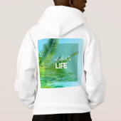 Kunst van "Vier het leven" Hoodies & Sweatshirts (Achterkant)