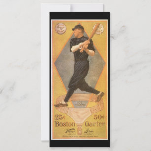 Kunst van vintage productlabel, Boston Garter voor