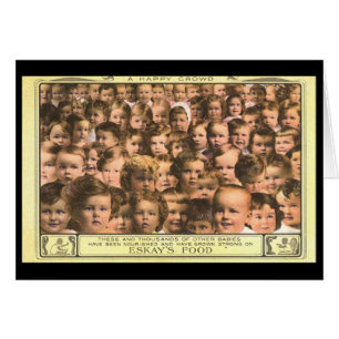 Kunst van vintage productlabel, Eskay's Babyvoedse