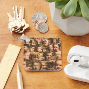 Kunst van vintage productlabel, Eskay's Babyvoedse Sleutelhanger