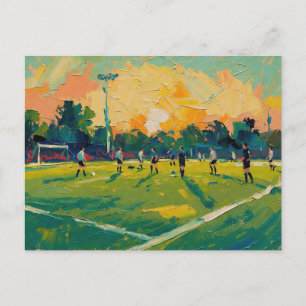 Kunst van voetbal (#2) briefkaart