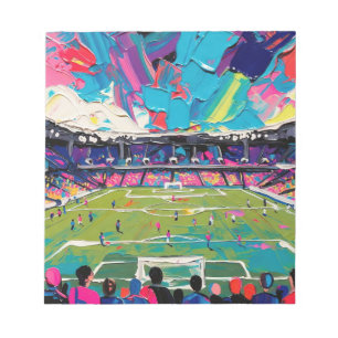 Kunst van voetbal (#3) notitieblok