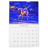 Kunst van Wilde Herten Fotografische Kunst Kalende Kalender (Jan 2026)