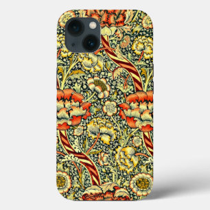 Kunst van William Morris, bloempatroon, iPhone 13 Hoesje