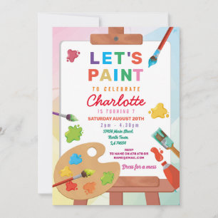 Kunst Verjaardag Schilderij Partij Verf Ambachten  Kaart