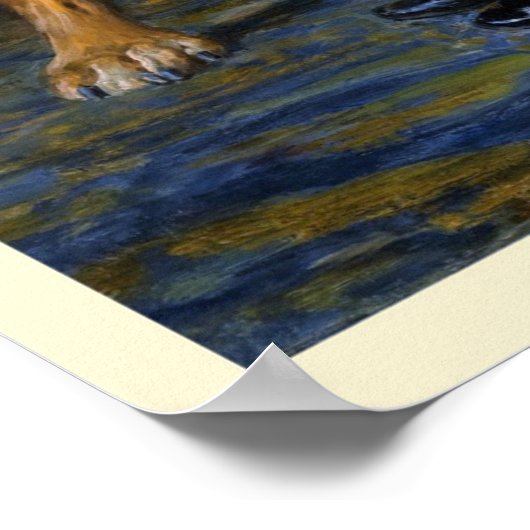 kunst verplicht onderwijs door Briton Riviere Poster (Hoek)