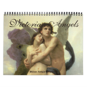 Kunst, Victoriaans Era Angels Kalender