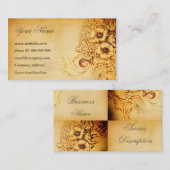  kunst visitekaartje (Voorkant / Achterkant)