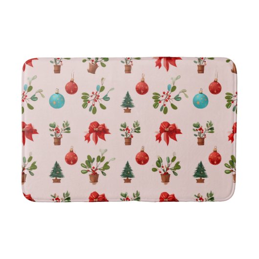 Kunst vol kerstsfeer badmat (Voorkant)