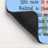 Kunst voor apothekers Geschikt voor Snoep Hart Rx' Muismat (Hoek)