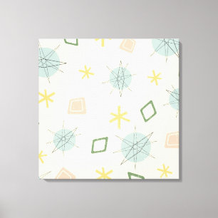 Kunst voor atoomtijdperk canvas afdruk