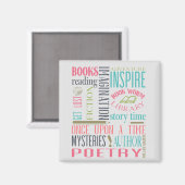 Kunst voor bibliotheeksubstraten magneet (Voorkant / Achterkant)