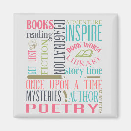 Kunst voor bibliotheeksubstraten magneet