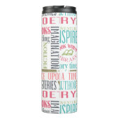 Kunst voor bibliotheeksubstraten thermosbeker (Achterkant)