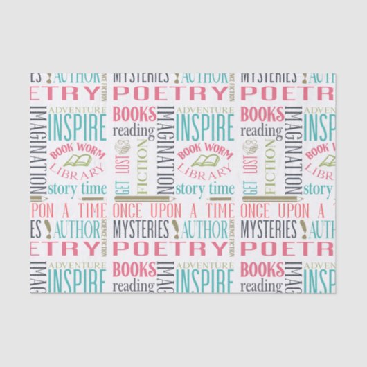 Kunst voor bibliotheeksubstraten tissuepapier (Voorkant)