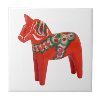 Kunst voor Dala Horse Folk Tegeltje