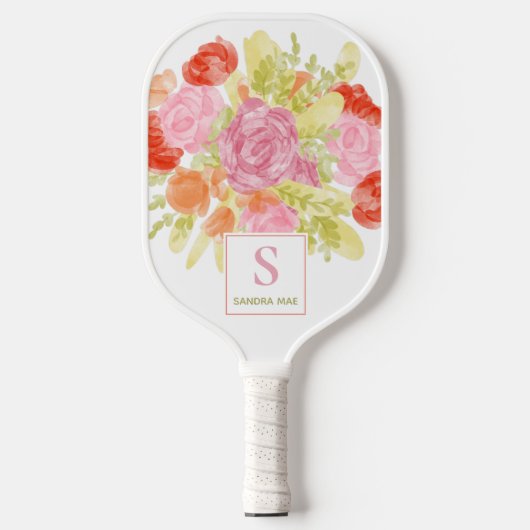 Kunst voor de Waterverf van het springstofpasta Pickleball Paddle (Voorkant)