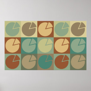 Kunst voor economische Pop Poster