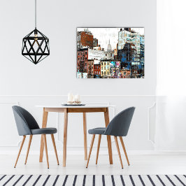 Kunst voor gemengde media Canvas