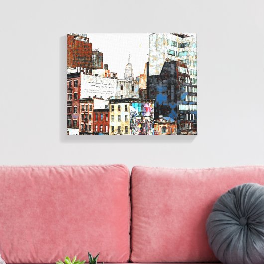 Kunst voor gemengde media Canvas (Insitu (Woonkamer))