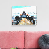 Kunst voor gemengde media Canvas Afdruk (Insitu (Woonkamer))