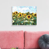 Kunst voor gemengde media Canvas Afdruk (Insitu (Woonkamer))