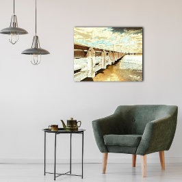 Kunst voor gemengde media Canvas Afdruk