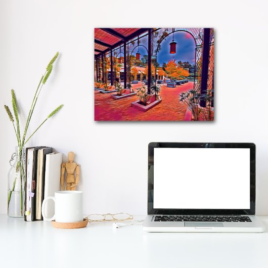 Kunst voor gemengde media Canvas Afdruk