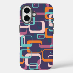 Kunst voor geometrische middeleeuwse vormen van Re iPhone 16 Hoesje