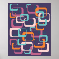 Kunst voor geometrische middeleeuwse vormen van Re