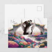 Kunst voor herdenkingskaart Regenboogbrug Troost Briefkaart (Voorkant / Achterkant)