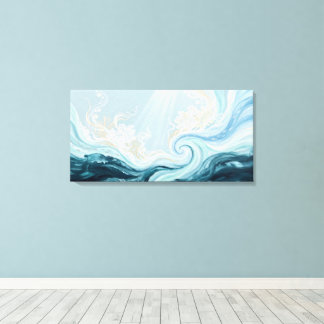 Kunst voor het herstel van zee en koraalriffen canvas afdruk