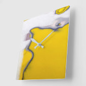 Kunst voor het schilderen van autowrakken vierkante klok (Hoek)