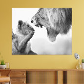 Kunst voor jonge en onverdiende Canvas (Insitu (Woonkamer))