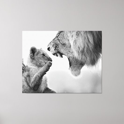 Kunst voor jonge en onverdiende Canvas Afdruk (Voorkant)