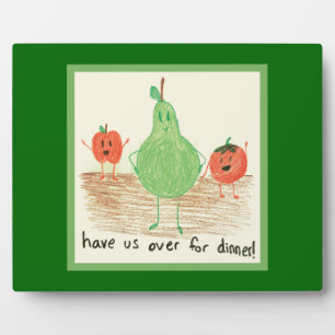 Kunst voor kinderen, groen fotoplaat