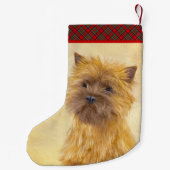 Kunst voor koeienwerpers - Kute Original Dog Art Kleine Kerstsok (Achterkant)