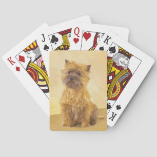 Kunst voor koeienwerpers - Kute Original Dog Art Pokerkaarten