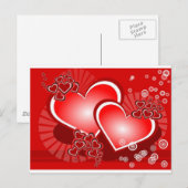 Kunst voor liefde briefkaart (Voorkant / Achterkant)